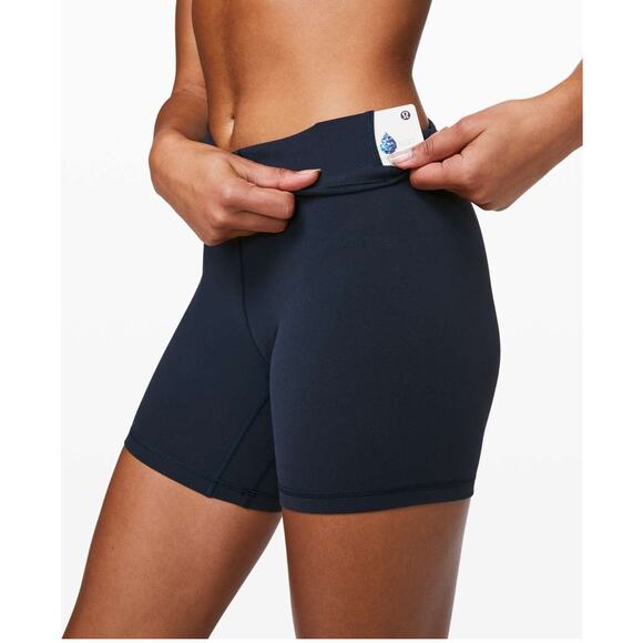 Lululemon Align True Navy Athletic Short 6" Size 4 - Picture 2 of 7